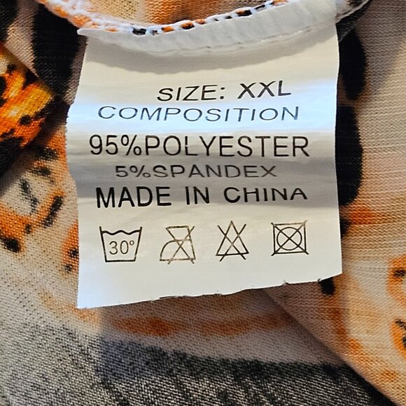 Women's Portman Fashion Embellished Tigers Tunic, Size XXL - Picture 7 of 8